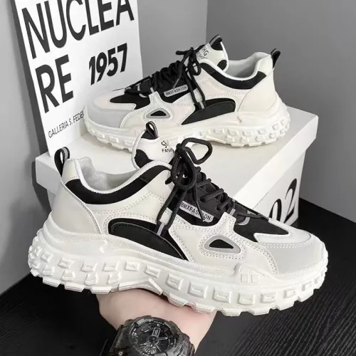 Giày Sneaker Tăng Chiều Cao Nam Thiết Kế Phong Cách Hàn Quốc Trẻ Trung Năng Động